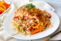 Glazed Teriyaki Salmon Bowl
