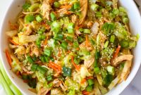 Easy Instant Pot Egg Roll Bowl