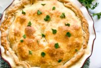 Effortless Golden Chicken Pot Pie