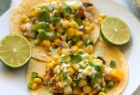 Lime Kissed Grilled Chicken Tacos