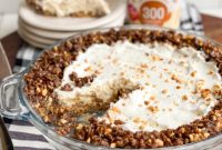 Decadent Caramel Crunch Ice Cream Pie