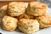 Rustic Sourdough Biscuits
