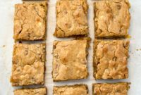 Golden Chewy Blondies