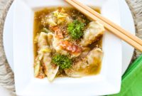 Sizzled Dumpling Soup