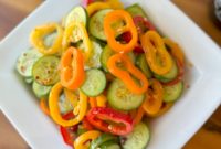 Vibrant Cucumber Pepper Mix