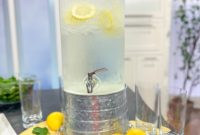 Refreshing Homemade Lemon Water