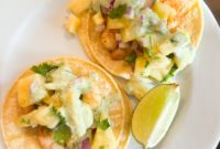 Crispy Air Fryer Shrimp Tacos