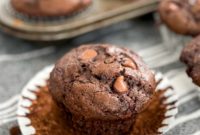 Decadent Chocolate Zucchini Muffins