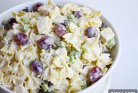 Bright Lemon Tarragon Pasta Medley