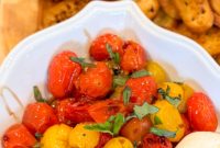 Burrata and Bruschetta Dip