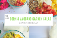 Sweet Corn and Creamy Avocado Salad