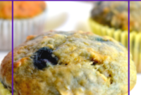 Wholesome Blueberry Banana Oat Muffins