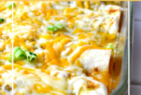 Zesty Turkey Enchilada Bake