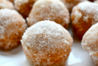 Spiced Pumpkin Donut Gems