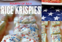 Star-Spangled Krispies Treats