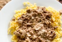 The Ultimate Creamy Beef & Mushroom Stroganoff