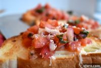 Fresh Caprese Bruschetta