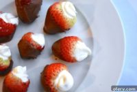 Sweethearts Delight Cheesecake Stuffed Chocolate Strawberries