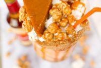 Decadent Caramel Pumpkin Pie Shake