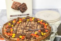 Peanut Butter Brownie Overload Pie