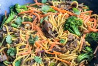 Ultimate Teriyaki Beef Yakisoba