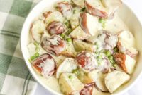 Velvet Red Potatoes and Sweet Peas