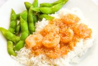 Sweet and Sticky Honey Garlic Shrimp
