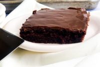 Texas Fudgy Chocolate Slab