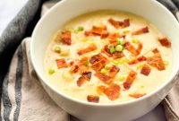 Creamy Instant Pot Loaded Potato Soup