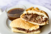 Ultimate Slow Cooker French Dip Sandwiches