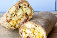 Perfect Bacon and Egg Breakfast Wrap