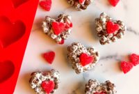 Cocoa Puff Cinnamon Heart Bars