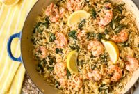 Bright Lemon Garlic Prawns