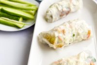Crispy Chicken Spring Rolls
