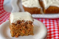 No-Fuss Carrot Cake Bars