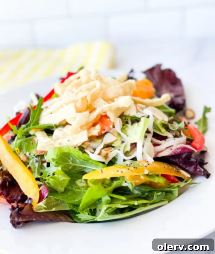 Asian Salad with a Creamy Ginger Citrus Kick 4 Preparing the Creamy Citrus Ginger Dressing