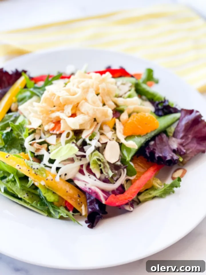 Asian Salad with a Creamy Ginger Citrus Kick 7 Asian Salad with Creamy Citrus Ginger Dressing
