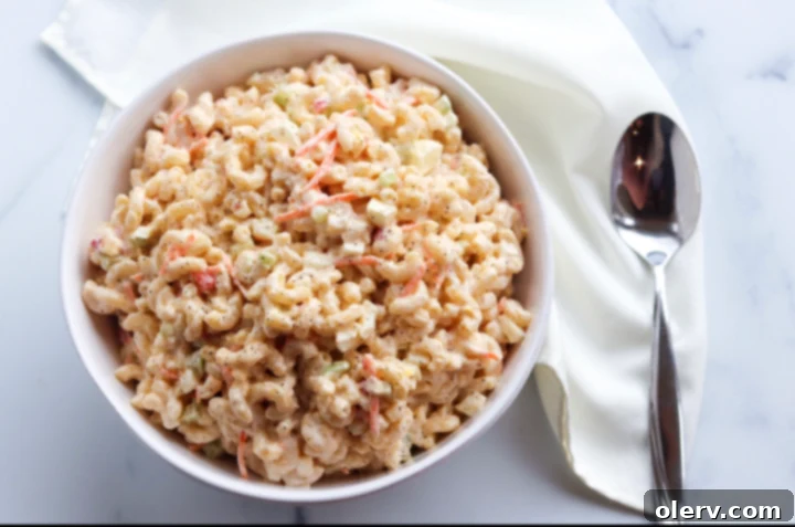Traditional Pasta Salad 5 Ingredients for Classic Macaroni Salad