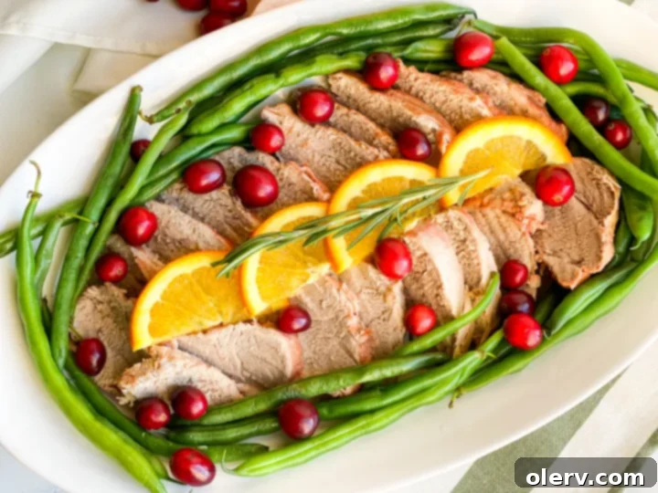 Instant Pot Cranberry Orange Glazed Pork Tenderloin 5 Ingredients for Instant Pot Cranberry Orange Pork Tenderloin laid out on a table.