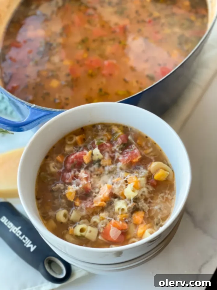 Hearty Ground Beef Vegetable Soup
