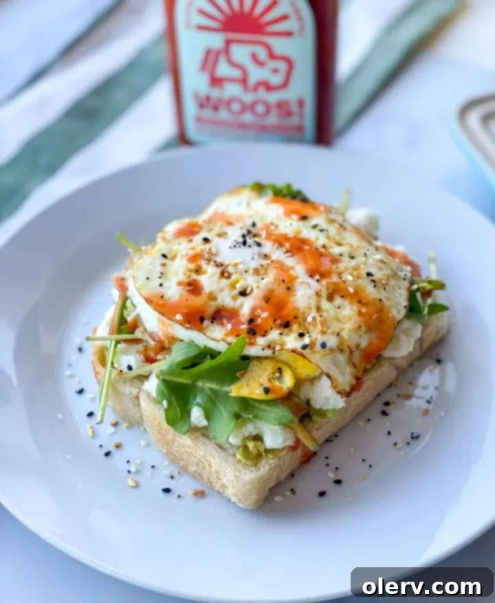 The Ultimate Avocado Toast 4 Avocado Toast with a perfectly cooked over-easy egg