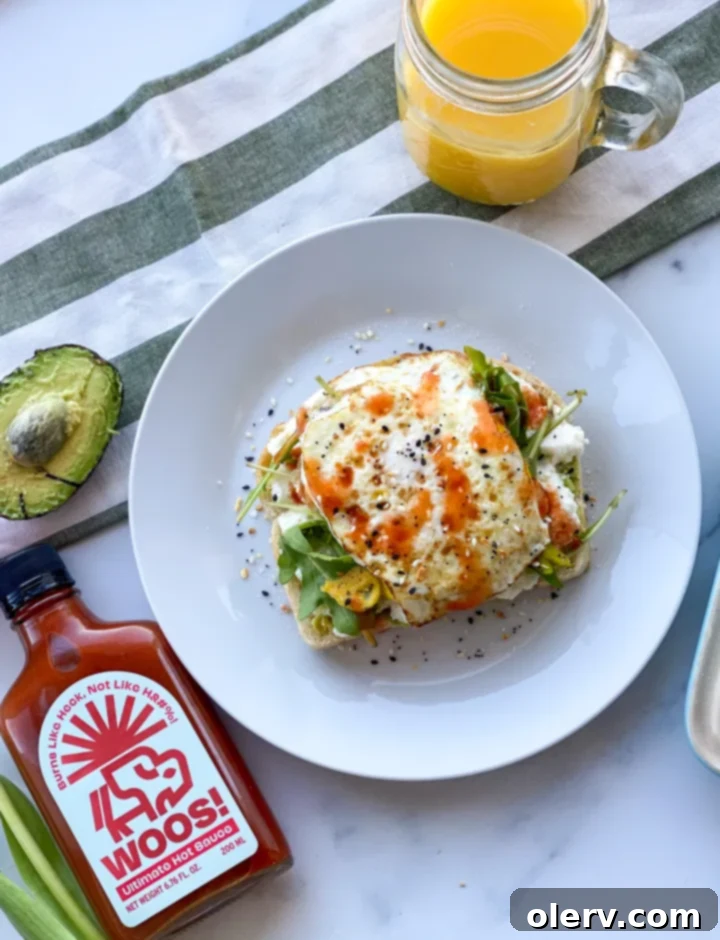 The Ultimate Avocado Toast 6 Close-up of the best avocado toast recipe