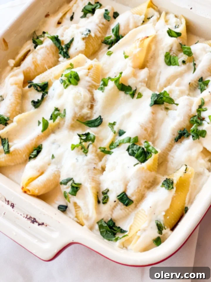 Creamy Ricotta Stuffed Shells 7 Stuffed Jumbo Shells