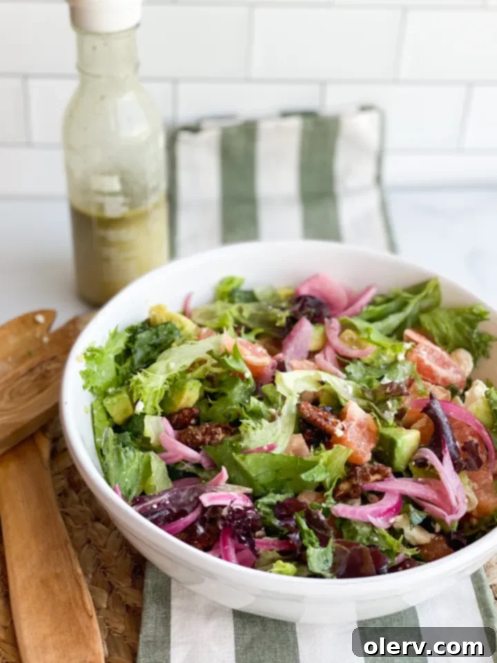 Refreshing Avocado Grapefruit Salad 2 Vibrant Avocado Grapefruit Salad with creamy citrus dressing
