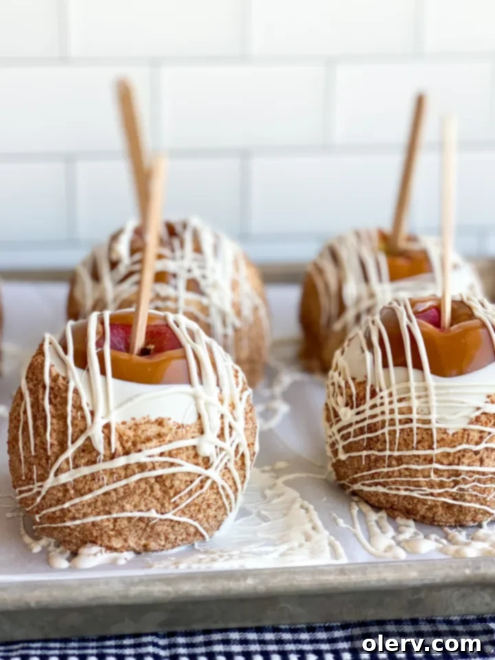 Easy Homemade Caramel Apples 4 Assortment of fresh apples ready for caramel coating