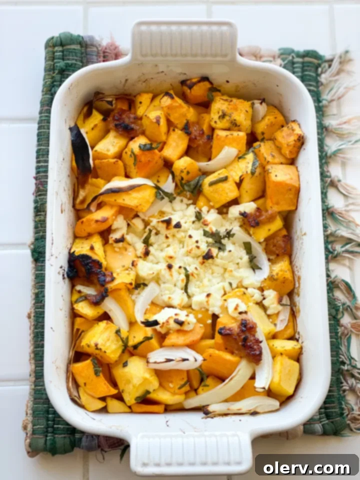 Golden Harvest Pasta 6 Butternut squash pasta garnished with fresh basil, ready to eat