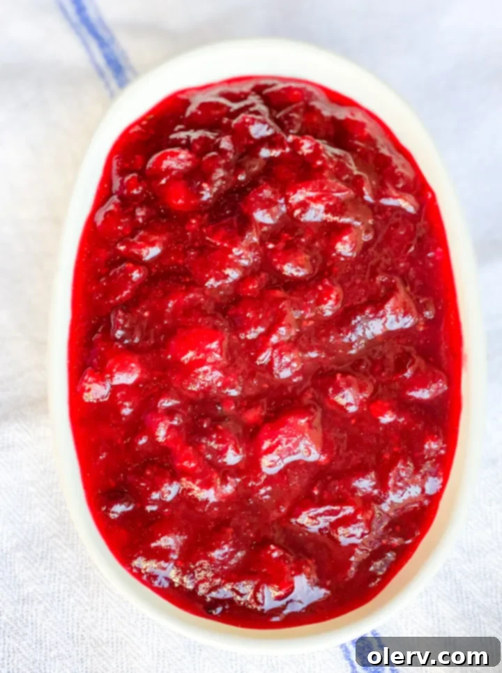 Quick Instant Pot Cranberry Sauce 3 Close-up of fresh cranberries and orange slices, key ingredients for homemade cranberry sauce