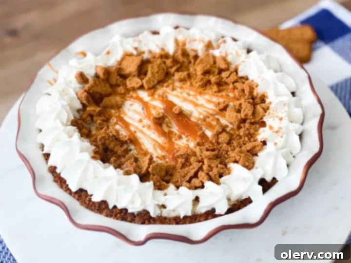 Ultimate Biscoff Cookie Pie 4 Biscoff Cookie Pie with toppings