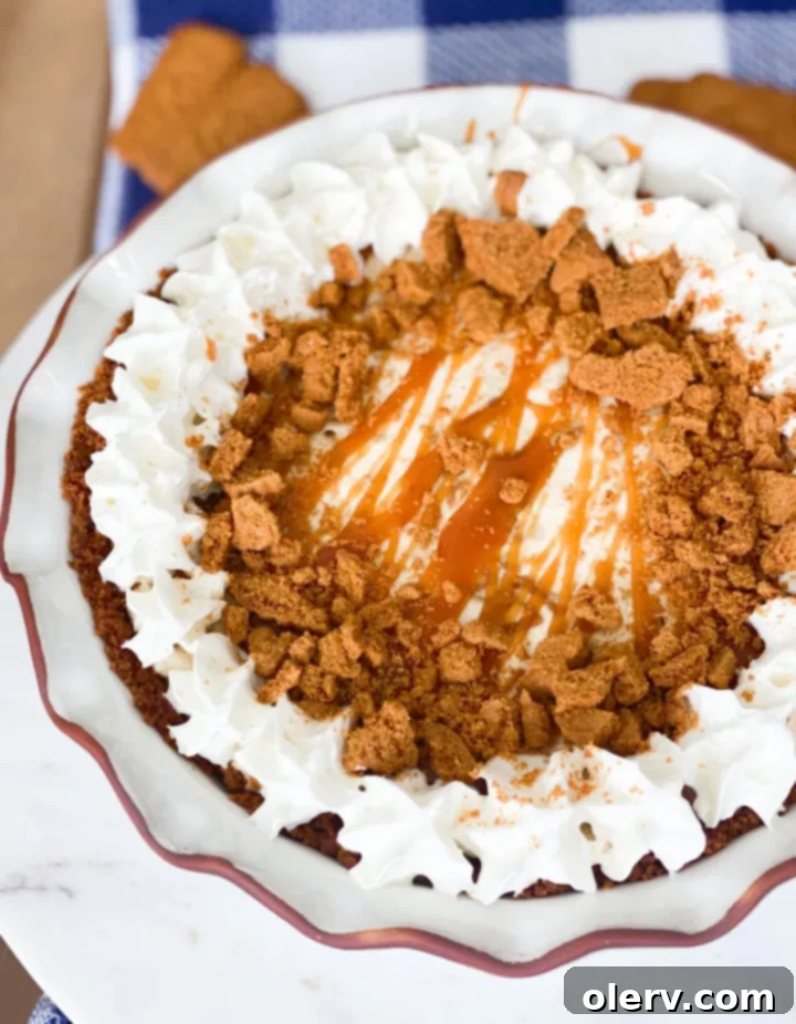 Biscoff Cookie Pie footer image