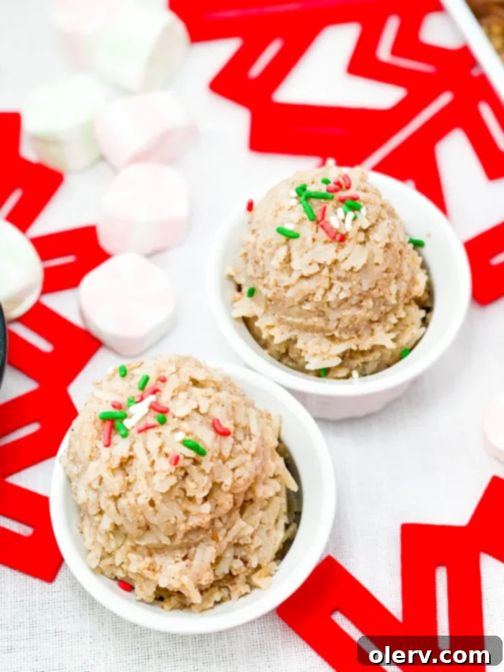 The Grinch's Feast 8 Delicious Who Pudding, a bowl of cinnamon rice pudding